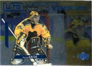 1999-00 Upper Deck - Ultimate Defense #UD1 - Byron Dafoe - Boston Bruins
