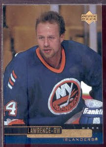 1999-00 Upper Deck #  252 - Mark Lawrence - New York Islanders
