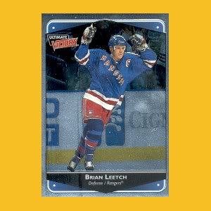 1999-00 UD Ultimate Victory # 59 - Brian Leetch - New York Rangers