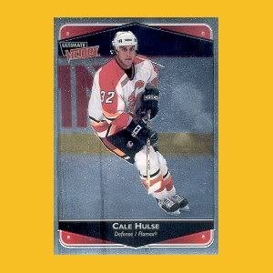 1999-00 UD Ultimate Victory # 14 - Cale Hulse - Calgary Flames
