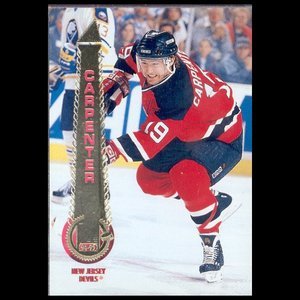 1994-95 Pinnacle # 201 - Bobby Carpenter - New Jersey Devils