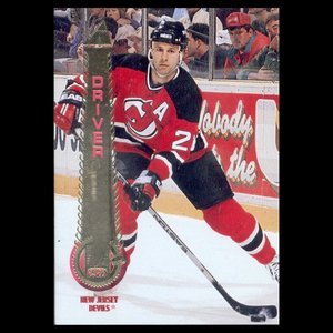 1994-95 Pinnacle # 126 - Bruce Driver - New Jersey Devils