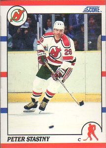 1990-91 Score # 96 - Peter Stastny - New Jersey Devils