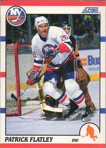 1990-91 Score # 174 - Patrick Flatley - New York Islanders