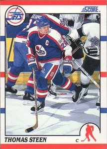 1990-91 Score # 14 - Thomas Steen - Winnipeg Jets