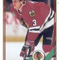 1991-92 O-Pee-Chee #409 - Dave Manson - Chicago Blackhawks