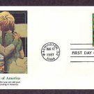 Honoring Girl Scouts of America Anniversary First Issue USA FDC