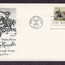 Charles M. Russell, Cowboy Indian Artist, Horses, USA FDC