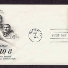 NASA Apollo 8 Mission, First Manned Lunar Orbit, Astronauts, Texas, AC First Issue USA