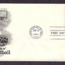 Basketball Centennial, Springfield, First Issue FDC USA