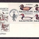 Duck Decoys, Folk Art Carvings, First Issue USA FDC