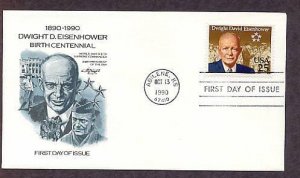 Eisenhower, WWII 5 Star General, President, IKE, First Issue USA