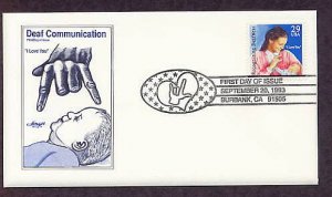 Deaf Communication, American Sign Language, "I Love You" First Issue USA