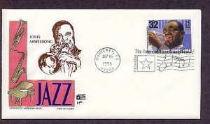 Honoring Jazz Great Louis Armstrong, First Issue USA