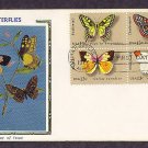 American Butterflies Swallowtail, Checkerspot, Dogface, Orange-Tip, First Issue USA