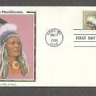 Shoshone Indian Headdress Native American, CS, First Issue USA FDC