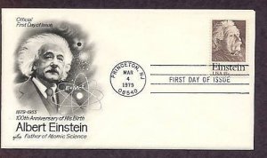 Albert Einstein, Physics Nobel Prize Winner, Relativity Science, 1979 First Issue USA