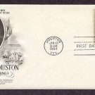 Honoring Sam Houston, Texas, American Hero, First Issue USA