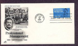 Professional Management, The Wharton School University of Pennsylvania First Issue USA