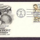 Honoring Aviation Pioneer Wiley Post, Air Mail First Issue USA