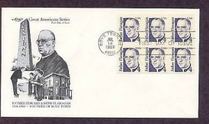 Father Edward Joseph Flanagan, Founder of Boys Town, Nebraska, AM First Issue USA