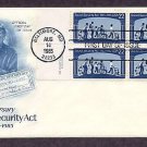 Social Security Act, Ida May Fuller, First Social Security Recipient First Issue USA