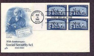 Social Security Act, Ida May Fuller, First Social Security Recipient First Issue USA