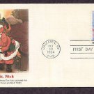 Christmas, Santa Claus, 1984 USPS Stamp, First Issue USA Christmas, Santa Claus, 1984 USPS Stamp, First Issue USA