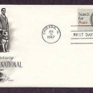 50th Anniversary Lions International, World's Largest Volunteer Organization, First Issue USA