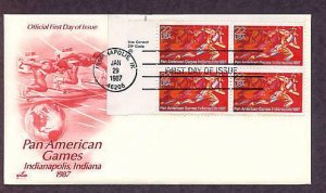 Pan American Games, Runners, Indianapolis, Indiana, First Issue USA