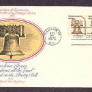 Liberty Bell, Symbol of America's Fight for Independence During the Revolution, First Issue USA