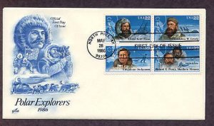 Polar Explorers, Kane, Greely, Stefansson, Peary, Henson First Issue USA