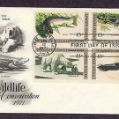 Wildlife Conservation,  Trout, Alligator, Polar Bear, California Condor First Issue USA