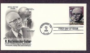 USPS Honoring R. Buckminster Fuller, Geodesic Dome, Architecture, AC, First Issue USA