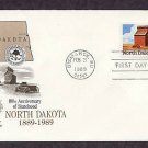 Centennial North Dakota Statehood, Grain Elevator, First Issue USA