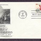 Battle of New Orleans, The Final Major Battle of the War of 1812, First Issue USA
