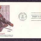 Honoring Cherokee Indian Sequoyah, Oklahoma First Issue USA