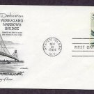 Dedication Verrazano Narrows Suspension Bridge, New York 1964 AM First Issue USA