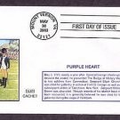The Purple Heart Military Medal, George Washington, GLEN 2, First Issue Virginia USA The Purple Heart Military Medal, George Washington, GLEN 2, First Issue Virginia USA
