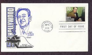 Hollywood Composers, Honoring Erich Wolfgang Korngold, First Issue USA