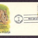 American Wildlife, Cottontail Rabbit, Sylvilagus floridanus, First Issue USA