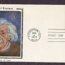 Albert Einstein, Princeton, Nobel Prize Winner, Relativity Physics, Colorano Silk, First Issue USA