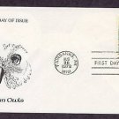 American Owls, Great Horned Owl, First Issue USA American Owls, Great Horned Owl, First Issue USA
