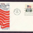 American Flag, White House, Nine Color Huck Printing Press, First Issue USA