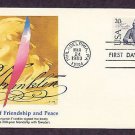 200 Year Friendship with Sweden, Benjamin Franklin, First Issue USA