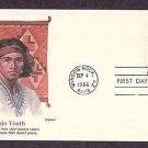 American Indian Navajo Art Blankets, Weaving, Navajo Youth, First Issue USA