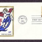 1995 USPS Love Stamp, Raphael Cherub, Cherubs, First Issue USA