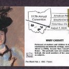 Honoring Artist Mary Cassatt, Child in a Straw Hat, The Black Hat, First Issue, FDC USA Honoring Artist Mary Cassatt, Child in a Straw Hat, The Black Hat, First Issue, FDC USA