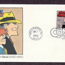 Dick Tracy, Chester Gould, Classic Comics First Day of Issue USA