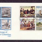 Christopher Columbus Ships, Voyage, First Issue USA